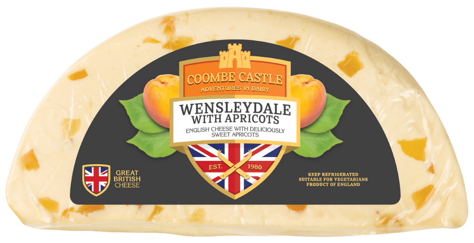 Coombe Castle Wensleydale Cheddar with Apricots 200 g