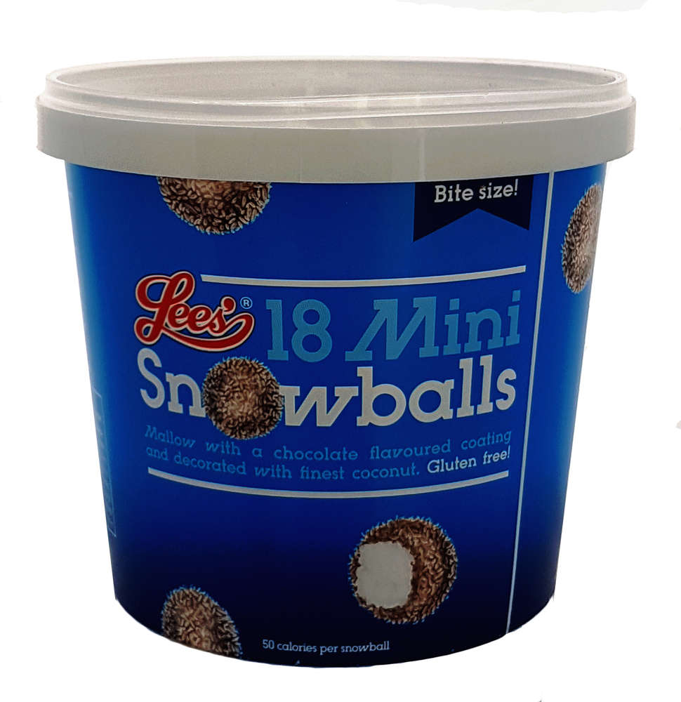 Lee's Mini Snowballs 18 Tub