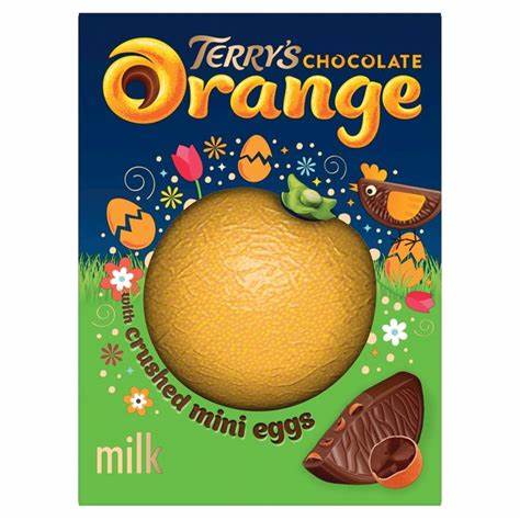 Terry's Chocolate Orange with Cushed Mini Eggs 152g