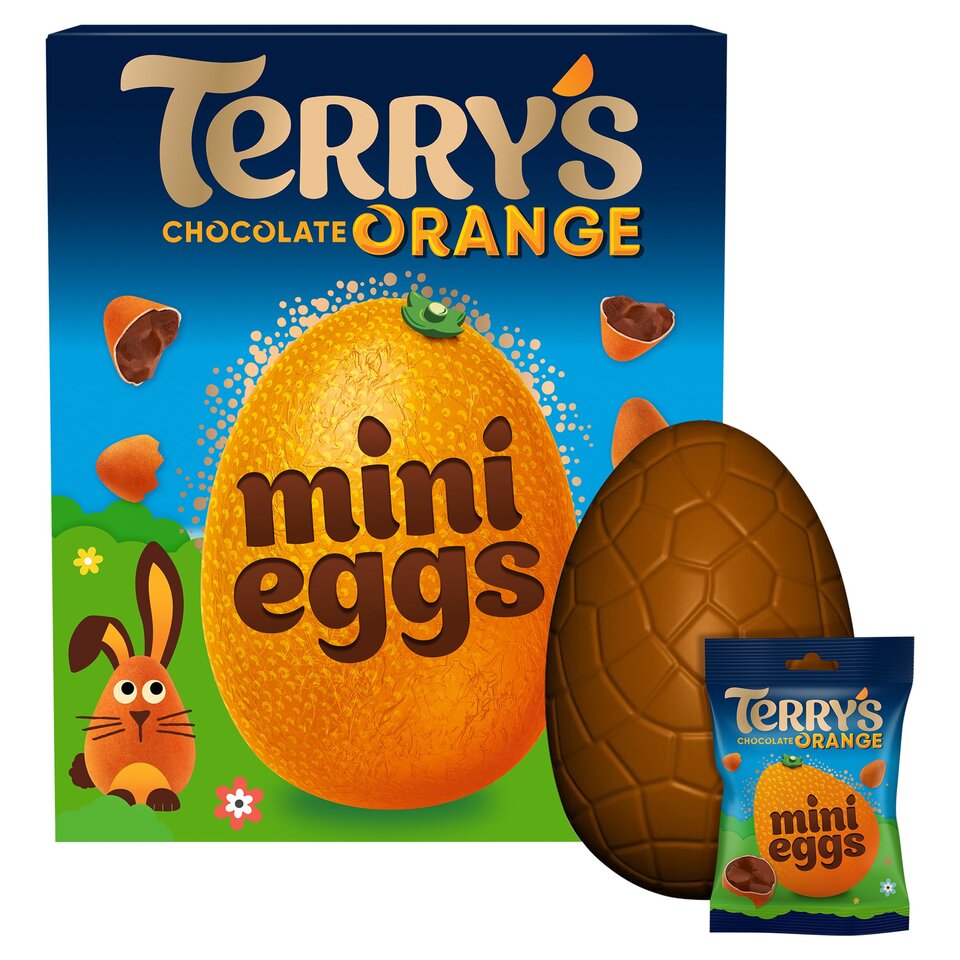 Terry's Milk Chocolate Orange Egg with mini chocolate eggs 200g
