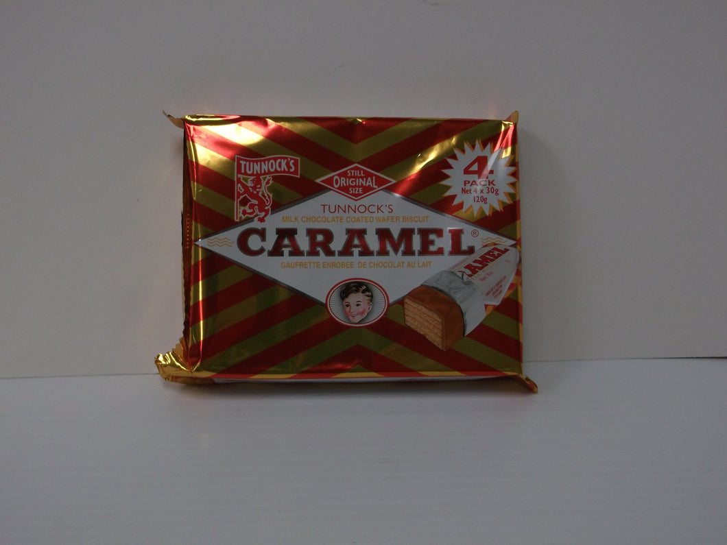 Tunnock's Caramel Wafer 4 Pack