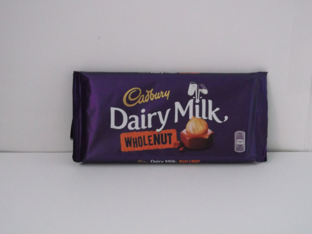 Cadbury Dairy Milk Whole Nut  200g