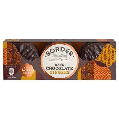 Border Dark Chocolate Gingers 1g Biscuits Paisley's 