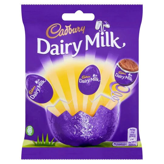 Cadbury Mini Dairy Milk Eggs 77g
