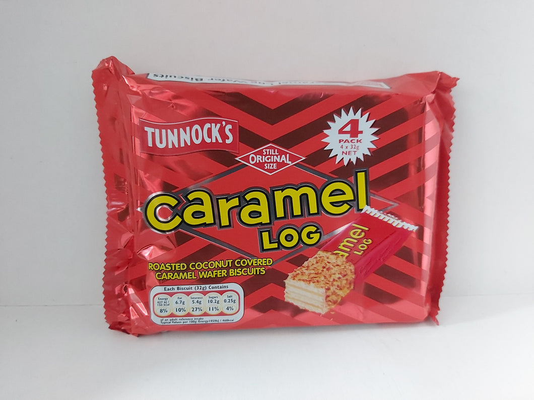 Tunnock's Caramel Log 4 pk