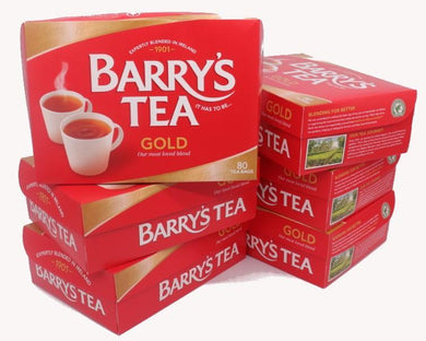 Barry's Gold Tea 80 Bags Beverages- Teas Paisley's 
