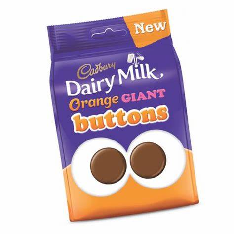 Cadbury Orange Buttons