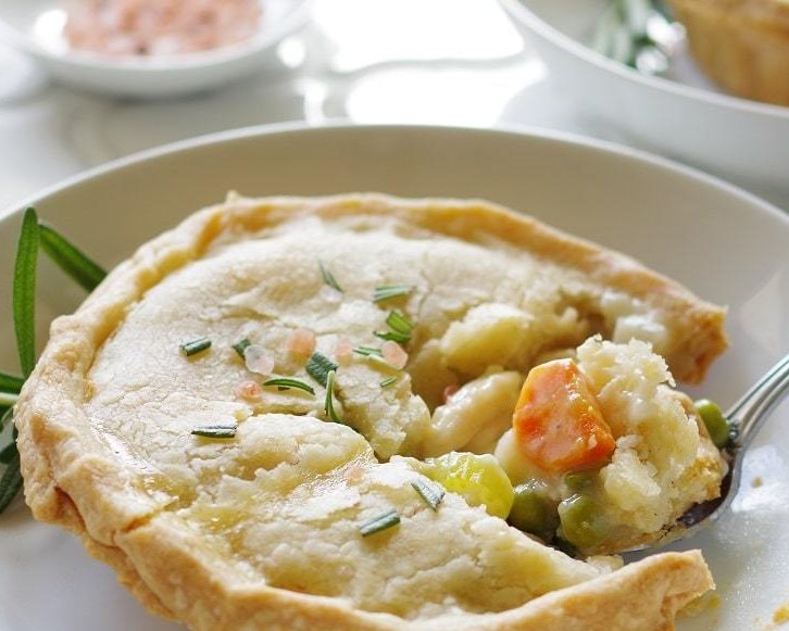 Chicken and Vegetables Pies 2pk