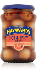 Haywards Hot and Spicy Onions 400g