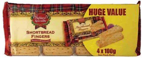 Highland Specialty Shortbread Fingers 400g