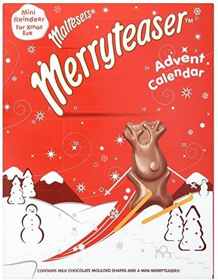 Maltesers Merryteaser Reindeer Advent Calendar 108g