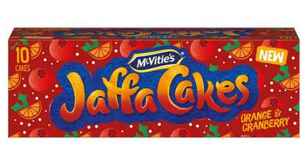 McVitie's Jaffa Cake Orange and Cranberry 10pk