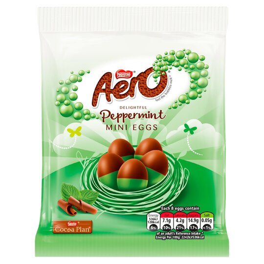 Nestle Aero Peppermint Mini Eggs 70g