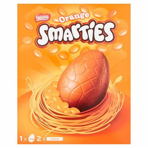 Smarties Orange Large Egg 188g