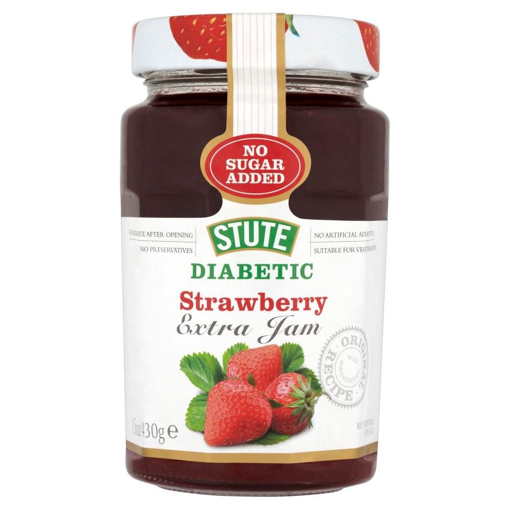 Stute Diabetic Strawberry Jam 430g