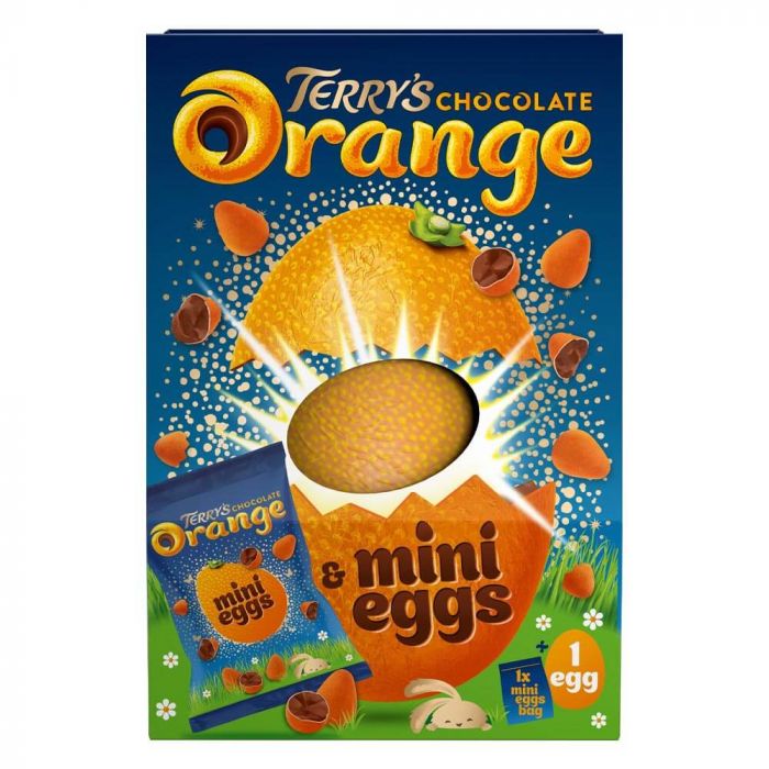 Terry's Chocolate Orange Egg with mini chocolate eggs 200g