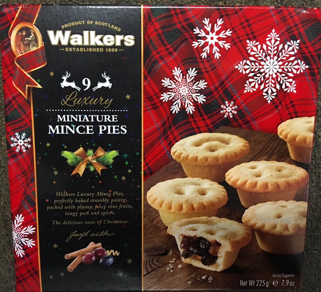 Walker's Mini Mince Pies 9pk 225g