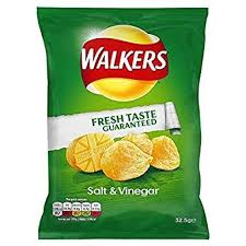 Walkers Salt and Vinegar Crips 32.5g